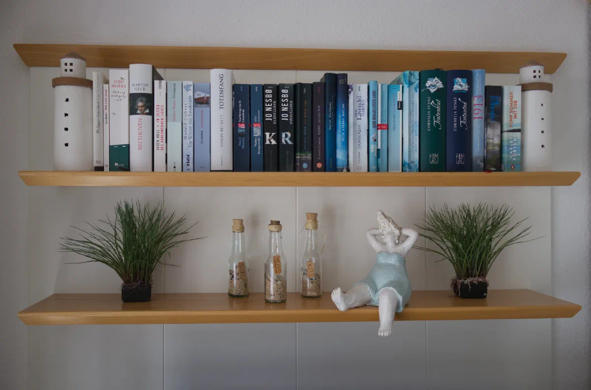 TV-Schrank im Wohnzimmer